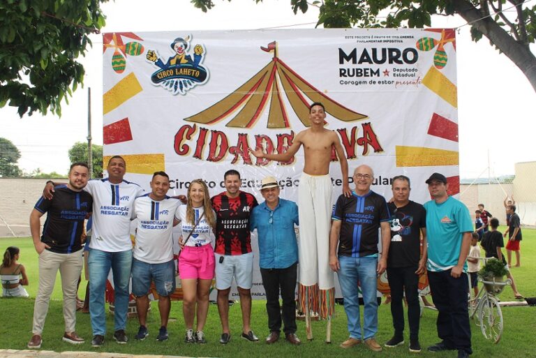 Deputado Mauro Rubem fortalece ações sociais em Aparecida com parceria entre Cidade Viva e Associação Resgatar