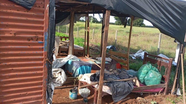 Deputado Mauro Rubem repudia ação violenta contra famílias do Acampamento Conquista com Deus, em Araguapaz