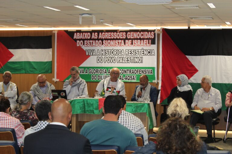 Mauro Rubem realiza audiência pública para discutir urgência contra o genocídio na Palestina