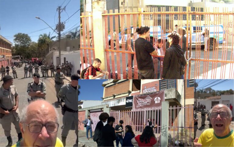 “Caiado não resolve o PCC em Goiás, mas usa força máxima da PM para reprimir famílias sem teto” afirma Mauro Rubem