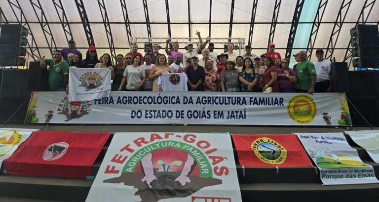 Em Jataí, Mauro Rubem participa de Feira Agroecológica e destaca importância da agricultura familiar camponesa