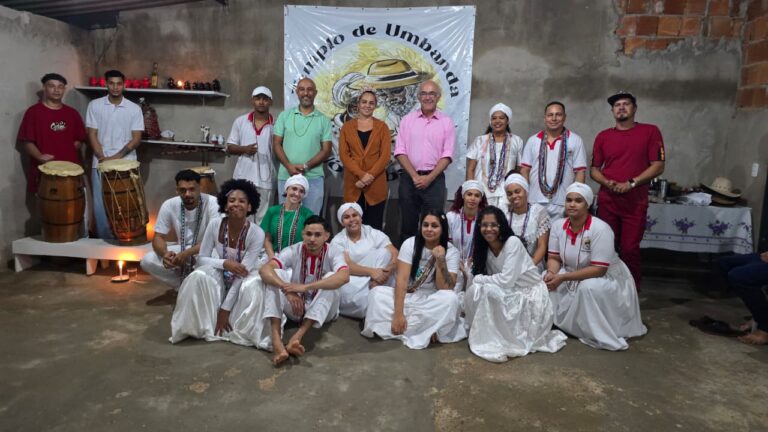 Deputado Mauro Rubem visita comunidades de matriz africana e destaca respeito à ancestralidade em Águas Lindas de Goiás